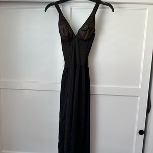 Black Slip dress